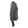 MAGLIA GIROCOLLO PAILLETTES D.EXTERIOR 61297/A PIOMBO