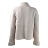 GIUBBINO ZIP FRANGE D.EXTERIOR 61589 GESSO