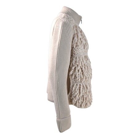 GIUBBINO ZIP FRANGE D.EXTERIOR 61589 GESSO