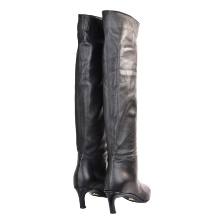 STIVALE IN NAPPA GIAMPAOLO VIOZZI ALI0627 NERO