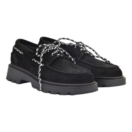 MOCASSINO ALLACCIATO J.O.LUXURY STYLE ALMA NERO