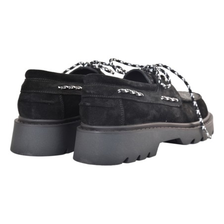 MOCASSINO ALLACCIATO J.O.LUXURY STYLE ALMA NERO