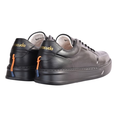 SNEAKERS IN PELLE BARRACUDA BU3510 BLACK