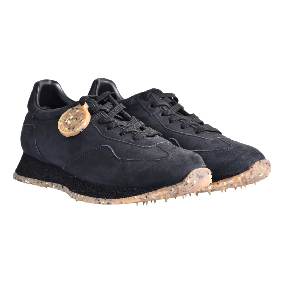 SNEAKERS CAMOSCIO BARRACUDA BU3568 OFFBLACK