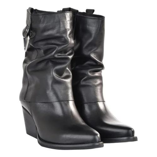 STIVALE TEXANO REP-KO D234 NERO