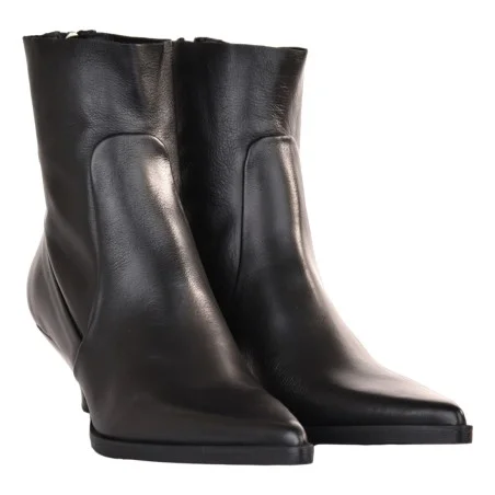 TRONCHETTO CON ZIP ELENA IACHI E4171 NERO