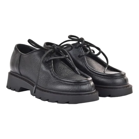 MOCASSINO ALLACCIATO J.O.LUXURY STYLE GIOCONDA NERO