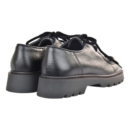 MOCASSINO ALLACCIATO J.O.LUXURY STYLE GIOCONDA- VELV NERO