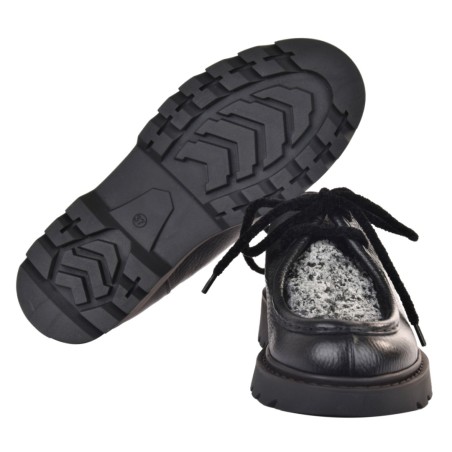 MOCASSINO ALLACCIATO J.O.LUXURY STYLE GIOCONDA- VELV NERO