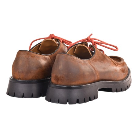 MOCASSINO ALLACCIATO J.O.LUXURY STYLE GIOTTO-VELOUR CAMEL