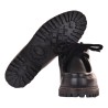 MOCASSINO ALLACCIATO J.O.LUXURY STYLE L710-BUTT NERO