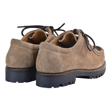 MOCASSINO ALLACCIATO J.O.LUXURY STYLE L710-VELOUR TAUPE