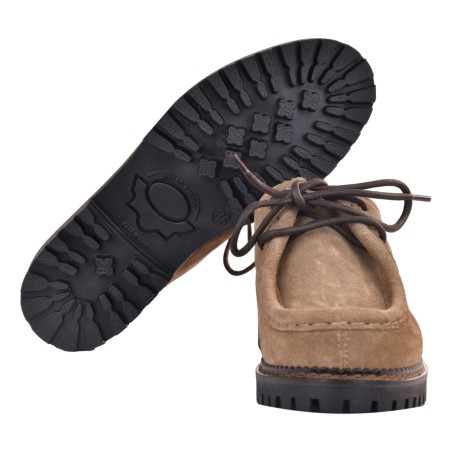 MOCASSINO ALLACCIATO J.O.LUXURY STYLE L710-VELOUR TAUPE