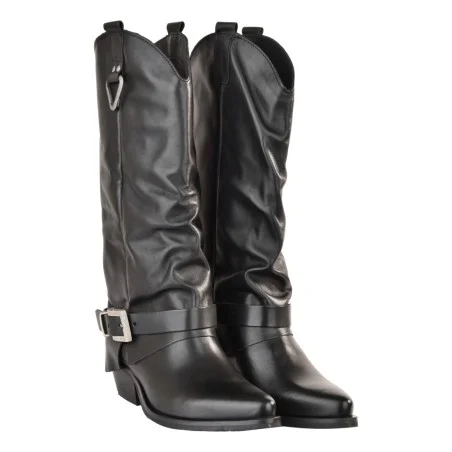 STIVALE C/FIBBIA REP-KO N920 NERO