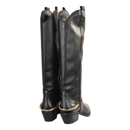 STIVALE PELLE REP-KO Z33 NERO