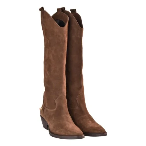 STIVALE CAMOSCIO REP-KO Z33 T.MORO