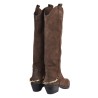 STIVALE CAMOSCIO REP-KO Z33 T.MORO