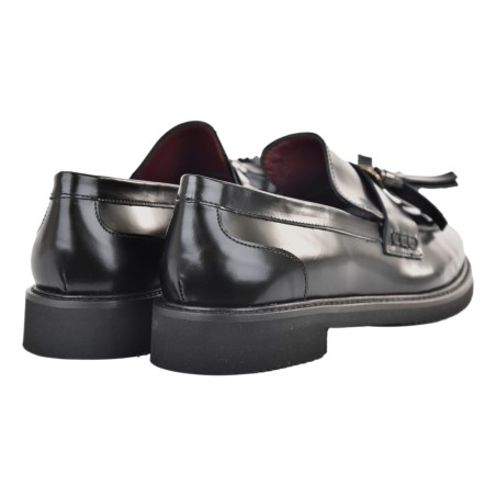 MOCASSINO CON NAPPINE LA PARIGINA 308/435 NERO