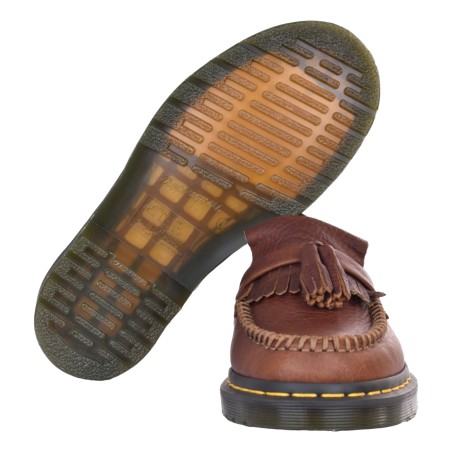 MOCASSINO NAPPINE DR. MARTENS ADRIAN CASHEW