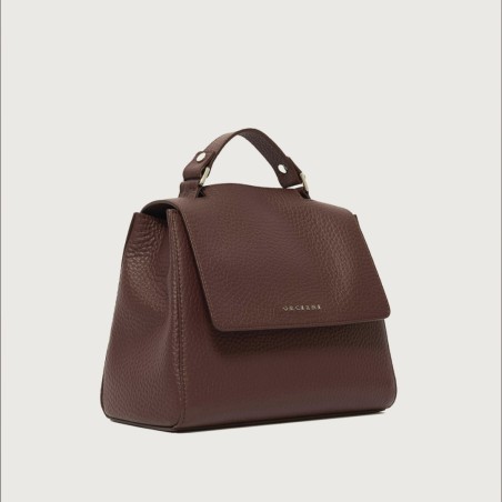 BORSA SVEVA SOFT PICCOLA A MANO ORCIANI B01999_SOF CAFFE