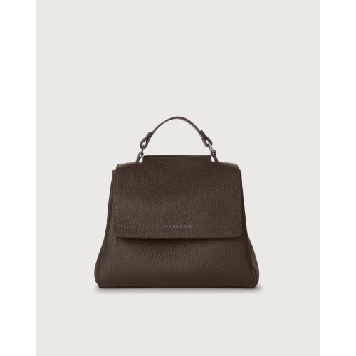 BORSA SVEVA SOFT PICCOLA A MANO ORCIANI B01999_SOF T.MORO