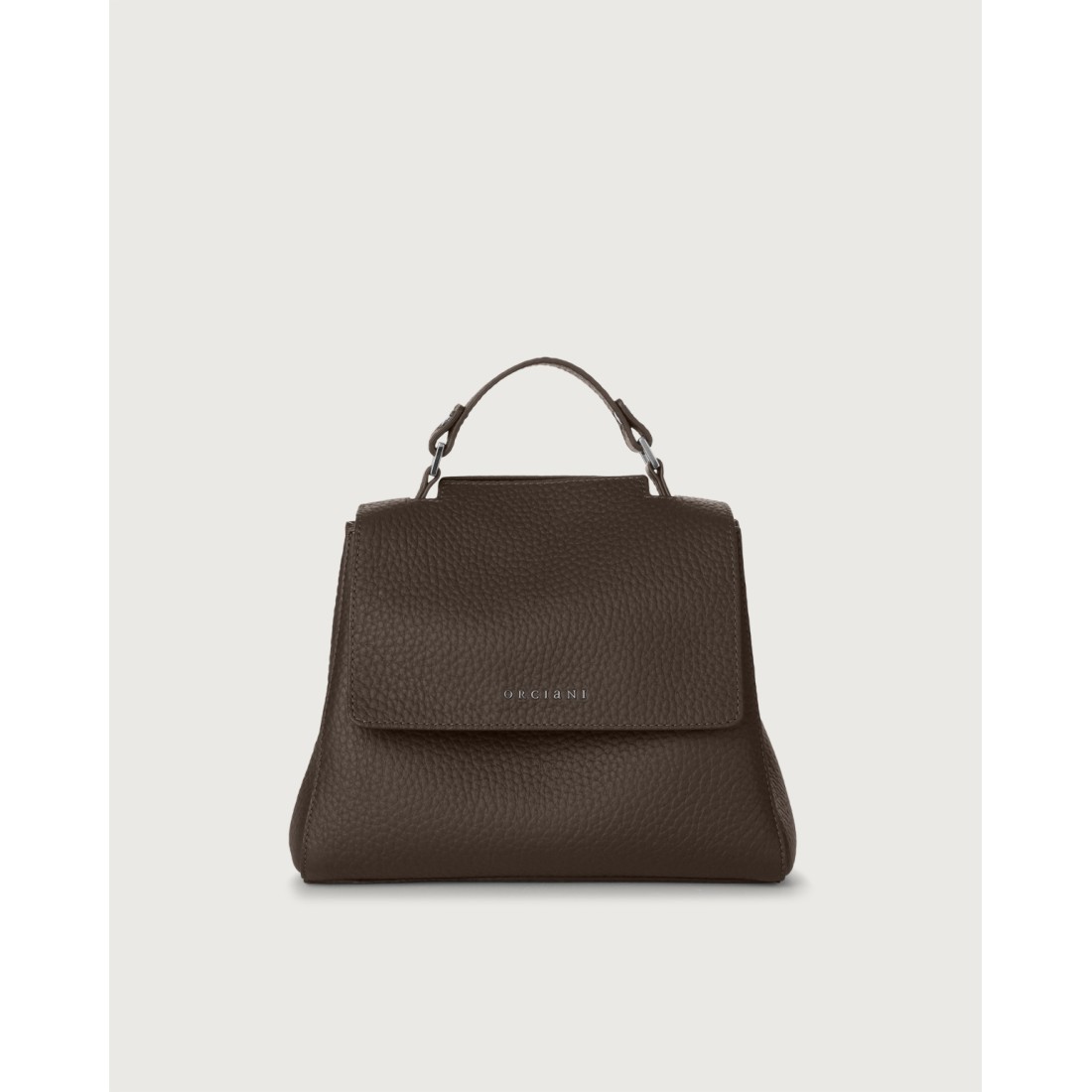 BORSA SVEVA SOFT PICCOLA A MANO ORCIANI B01999_SOF T.MORO