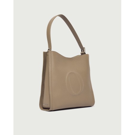 BORSA A MANO SOFT ORCIANI B02207_SOF TAUPE