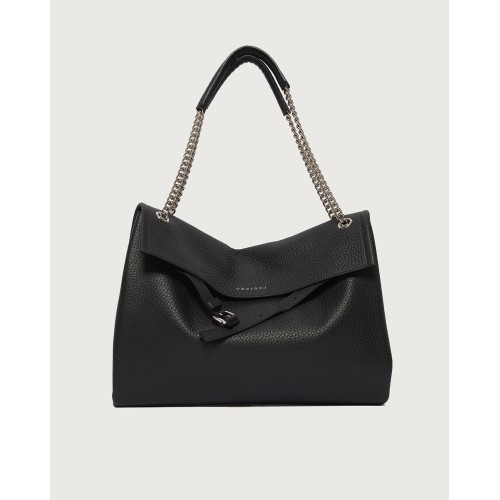 BORSA VENUS SOFT MIDI A SPALLA ORCIANI B02212_SOF NERO