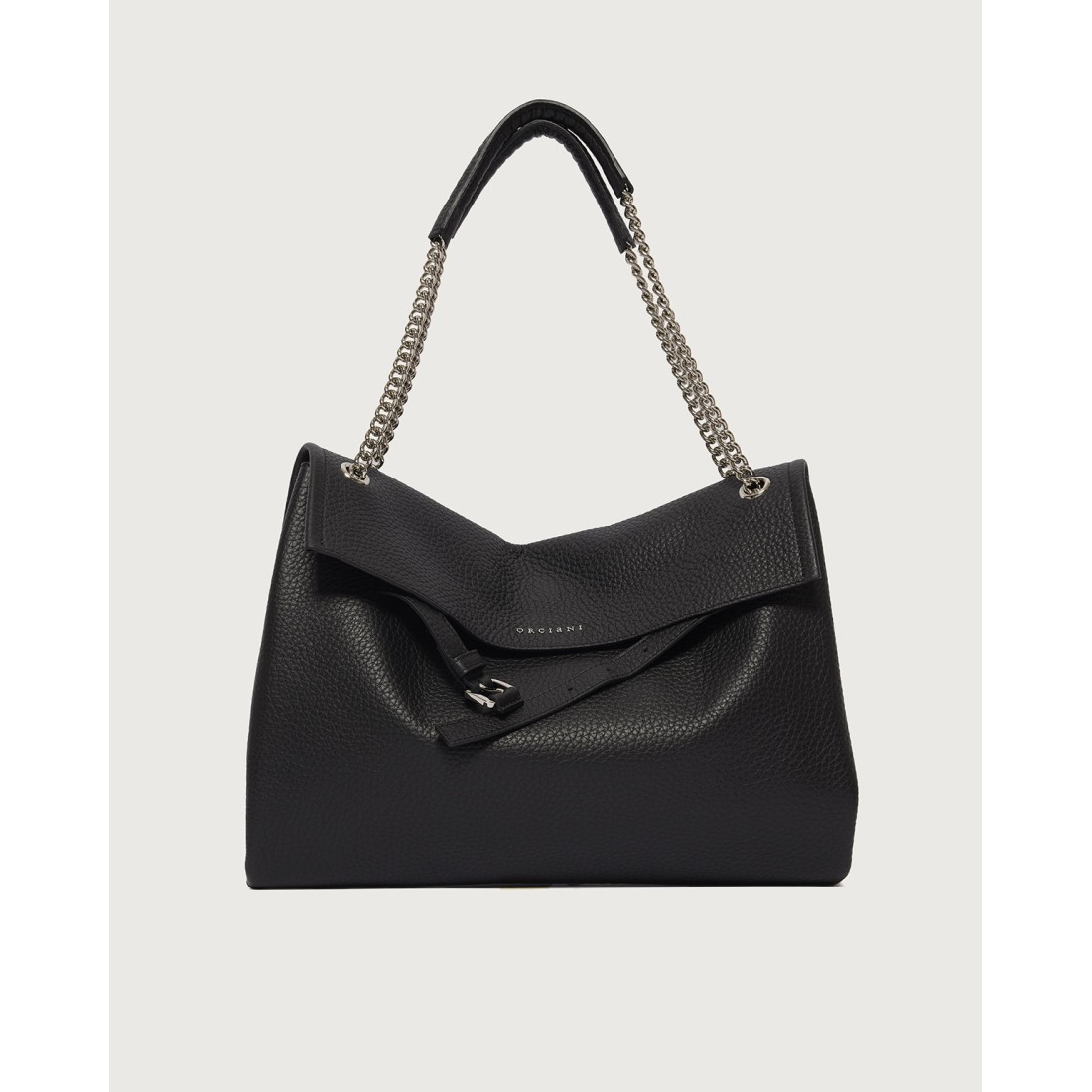 BORSA IN PELLE SOFT ORCIANI B02212_SOF NERO