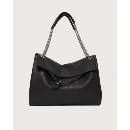 BORSA VENUS SOFT MIDI A SPALLA ORCIANI B02212_SOF NERO