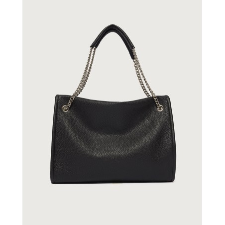 BORSA VENUS SOFT MIDI A SPALLA ORCIANI B02212_SOF NERO