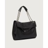BORSA VENUS SOFT MIDI A SPALLA ORCIANI B02212_SOF NERO