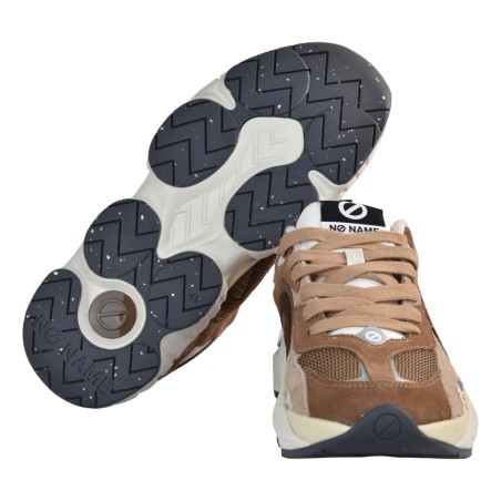 SNEAKERS KRAZEE RUNNER M NO NAME KRAZEERUNNER TAUPE