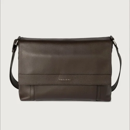 BORSA MESSENGER MICRON IN PELLE ORCIANI P00733_MIC EBANO