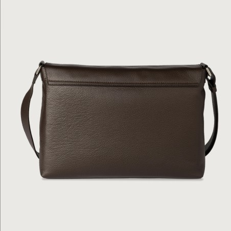 BORSA MESSENGER MICRON IN PELLE ORCIANI P00733_MIC EBANO