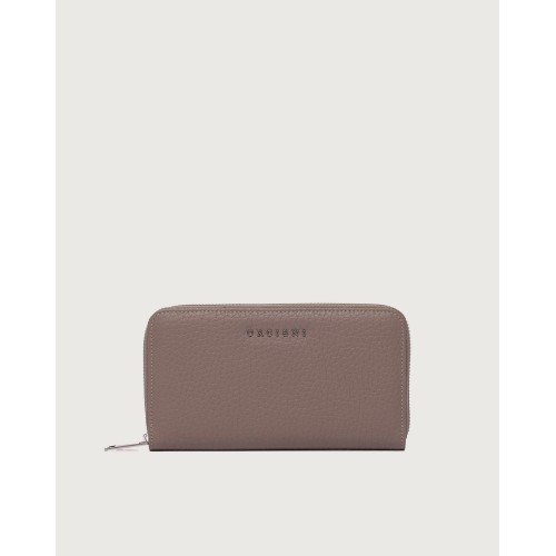 PORTAFOGLIO SOFT IN PELLE ORCIANI SD0047_SOF TAUPE