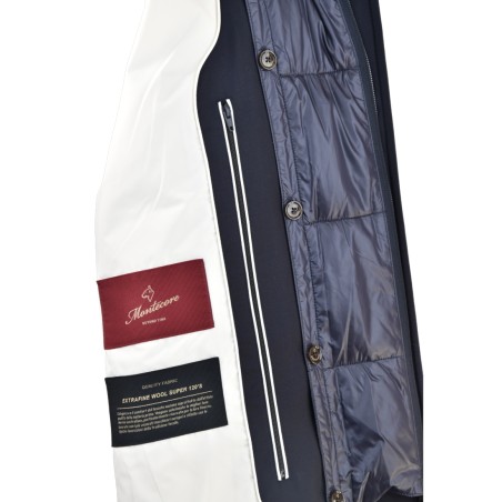 CAPPOTTO IMBOTTITO IN PIUMA MONTECORE X505-106 89