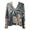 MAGLIA SCOLLO V ALESSIA SANTI 521SD53069 529136-02