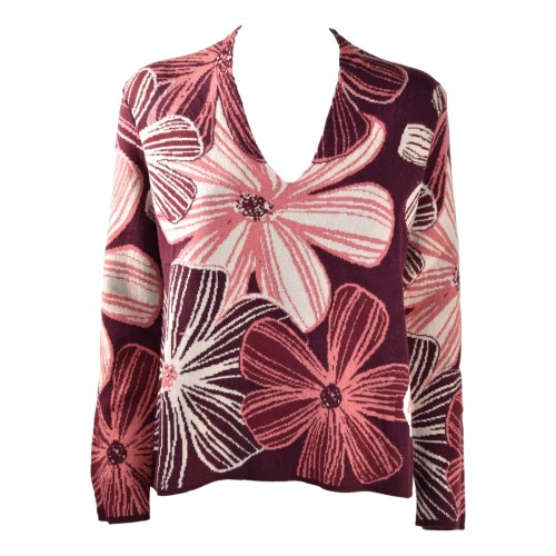 MAGLIA SCOLLO V ALESSIA SANTI 521SD53069 529136-03