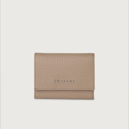 PORTAFOGLIO SOFT IN PELLE ORCIANI SD0142_SOF TAUPE