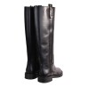 STIVALE ALTO CON BANDE VIA ROMA 15 4415 NERO