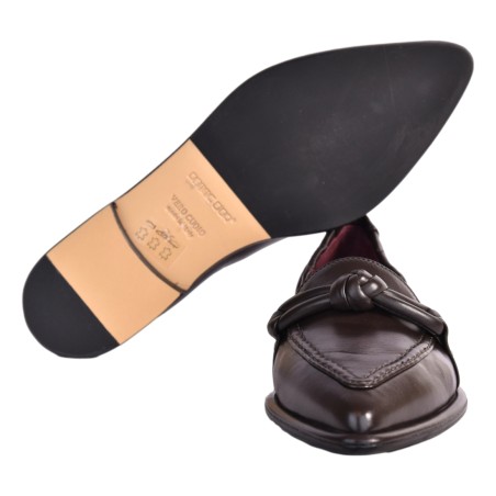 MOCASSINO GRACE FIOCCHETTO POMME D'OR 1141 COFFEE