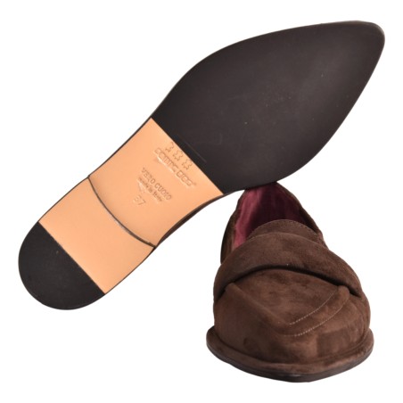 MOCASSINO GRACE CAMOSCIO POMME D'OR 1144 COFFEE