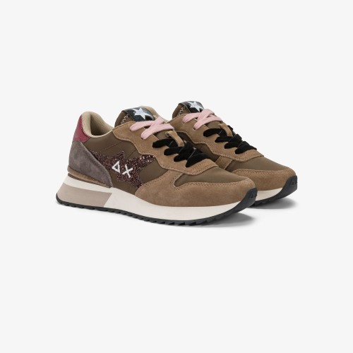 SNEAKERS STARGIRL GLITTER LOGO SUN68 Z45217 08