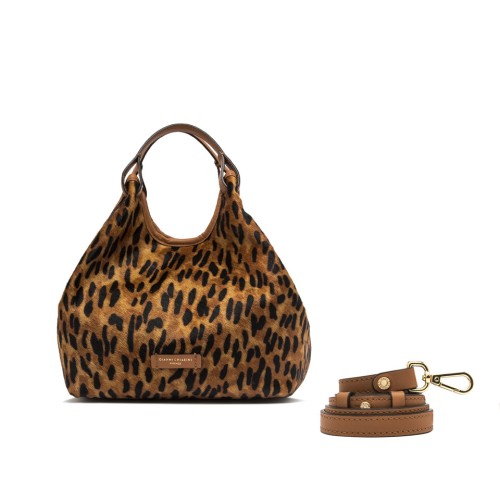 BORSA IN PELLE DUA GIANNI CHIARINI BS11109CAV-PL 14351