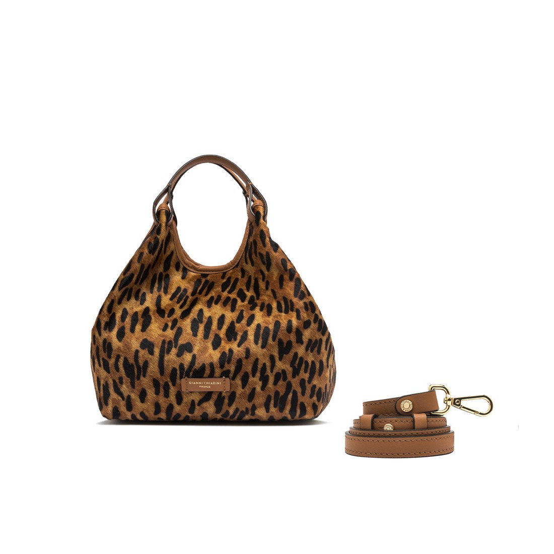 BORSA IN PELLE DUA GIANNI CHIARINI BS11109CAV-PL 14351