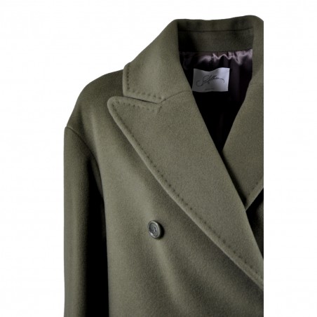 CAPPOTTO DOPPIO PETTO SO ALLURE C33024 WOOD