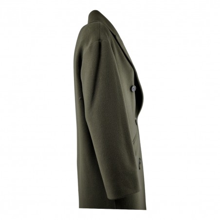 CAPPOTTO DOPPIO PETTO SO ALLURE C33024 WOOD