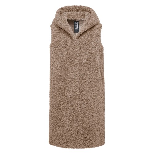 GILET LUNGO ECO PELLICCIA BOMBOOGIE VWKLOE-SFC5 172