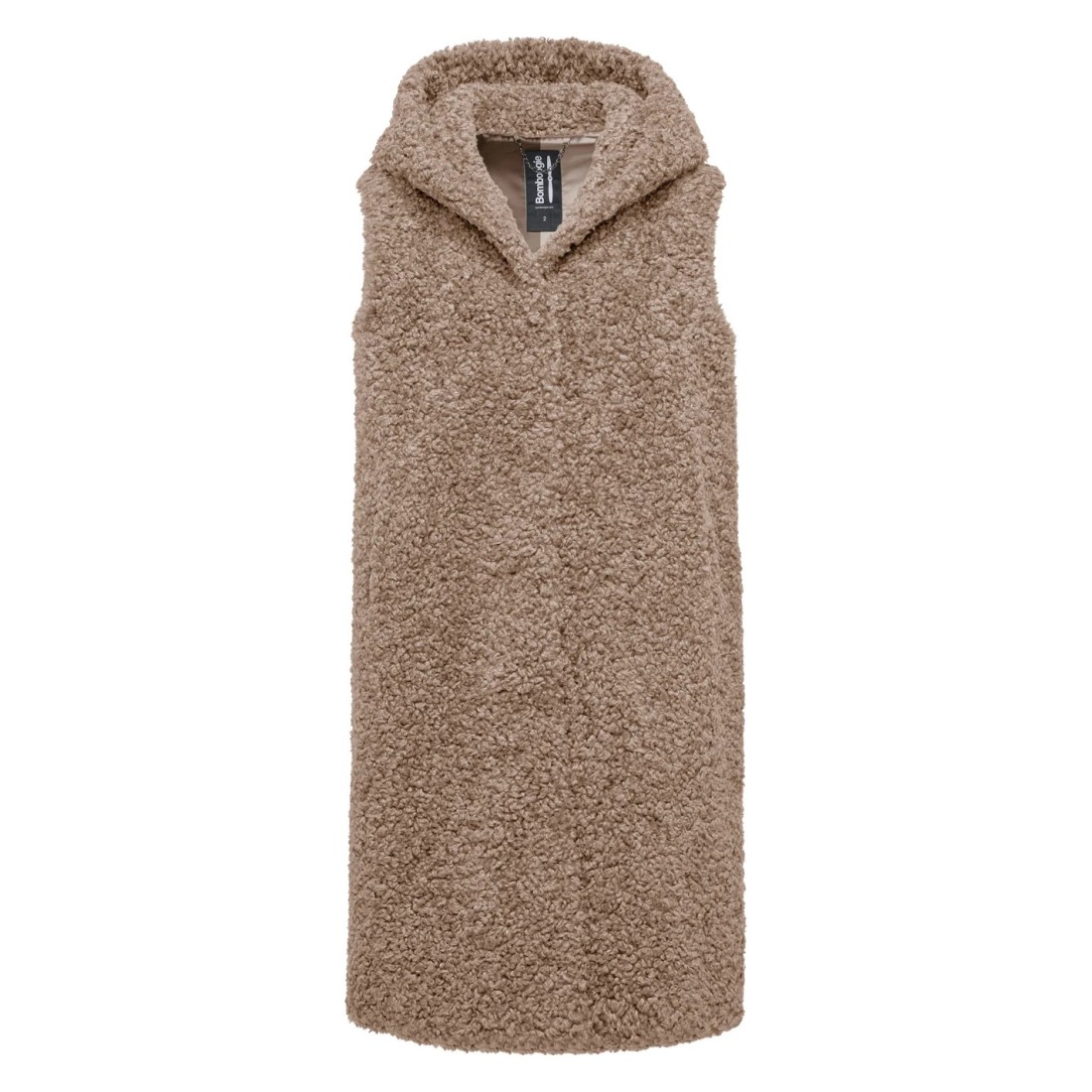 GILET LUNGO ECO PELLICCIA BOMBOOGIE VWKLOE-SFC5 172